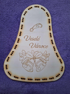 Základ na vrkočový veniec ZVON 29cm č,3