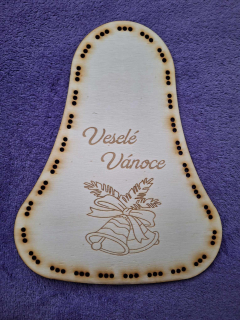Základ na vrkočový veniec ZVON 29cm č,7