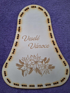 Základ na vrkočový veniec ZVON 29cm č,8