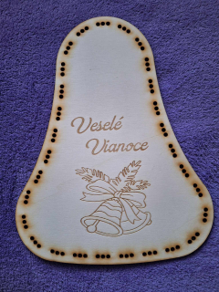 Základ na vrkočový veniec ZVON 29cm č,1