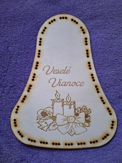 Základ na vrkočový veniec ZVON 29cm č,7