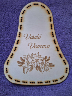 Základ na vrkočový veniec ZVON 29cm č,8