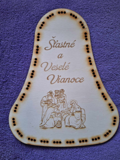 Základ na vrkočový veniec ZVON 29cm č,9