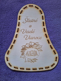 Základ na vrkočový veniec ZVON 29cm č,11