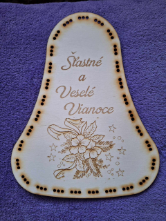Základ na vrkočový veniec ZVON 29cm č,13