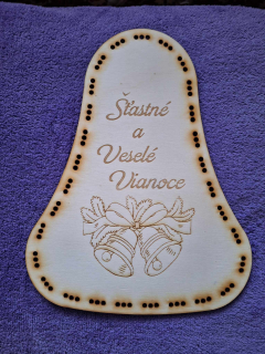 Základ na vrkočový veniec ZVON 29cm č,14
