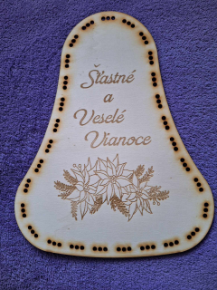 Základ na vrkočový veniec ZVON 29cm č,15