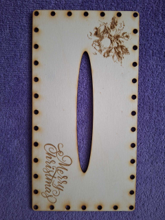 Kapesníkovník s otvorom č.29 - 25x13cm