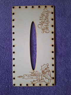 Kapesníkovník s otvorom č.35 - 25x13cm