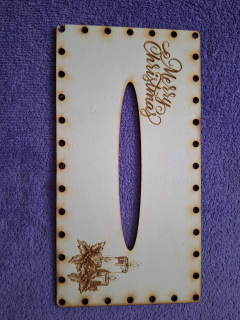 Kapesníkovník s otvorom č.39 - 25x13cm