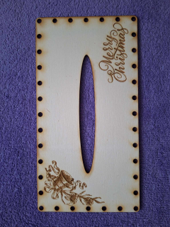 Kapesníkovník s otvorom č.40 - 25x13cm