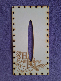 Kapesníkovník s otvorom č.44 - 25x13cm