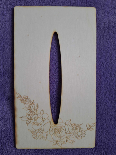 Kapesníkovník s otvorom bez dierok č.59 - 25x13cm
