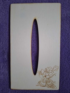 Kapesníkovník s otvorom bez dierok č.67 - 25x13cm