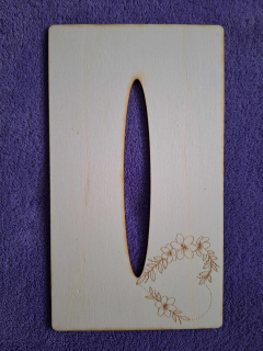 Kapesníkovník s otvorom bez dierok č.71 - 25x13cm