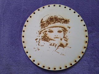 Preglejkové dno gravírované na opletanie 3mm Ø 30cm - Deti1