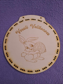 Základ na veľkonočný vrkočový veniec č. 5
