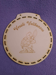 Základ na veľkonočný vrkočový veniec č. 11