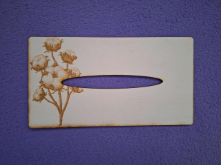 Kapesníkovník s otvorom bez dierok č.81- 25x13cm