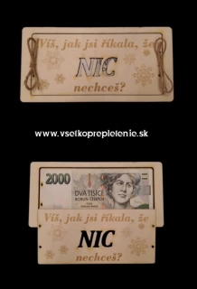 Obalka na darovanie typ2 (český text)