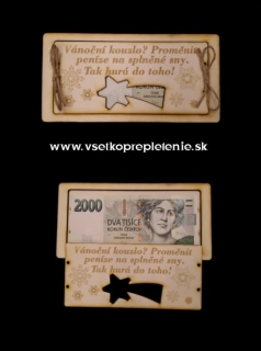 Obalka na darovanie typ12 (český text)