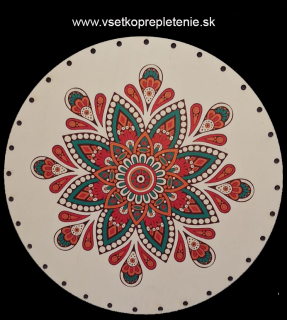3D mandala 30cm UV tlač - č.3