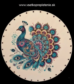 3D mandala 20cm UV tlač - č.5