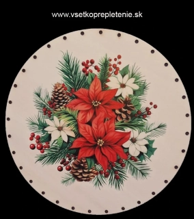 3D Vianoce 22cm UV tlač - č.4