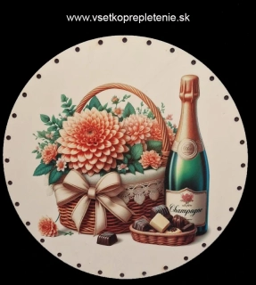 3D vintage 16cm UV tlač - č.4
