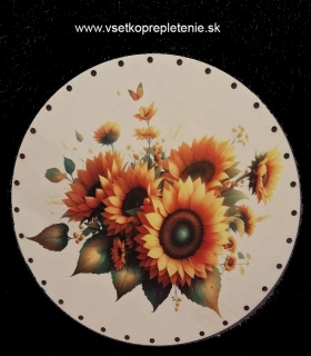 3D Kvety 28cm UV tlač - č.2