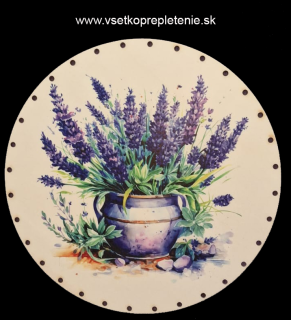 3D Levanduľa 30cm UV tlač - č.4
