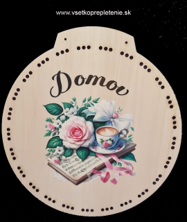3D vrkočový veniec UV tlač - Domov č.1