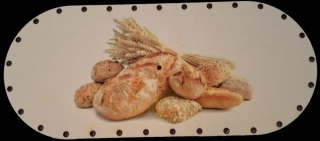 3D preglejkový poklop na chlebník oválny UV tlač 3mm - 30x13cm ( na knopku) typ11