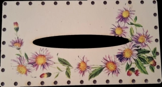 3D kapesníkovník s dierkami  UV tlač 3mm - 24,5x13cm - typ20