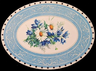3D elipsa 23x17cm UV tlač - č.10