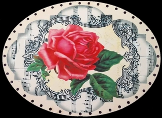 3D elipsa 23x17cm UV tlač - č.16