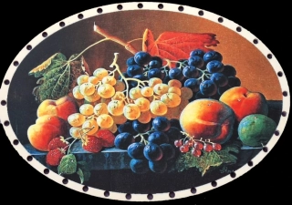 3D elipsa 23x17cm UV tlač - č.26
