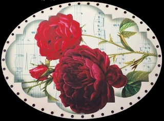 3D elipsa 33x25cm UV tlač - č.15