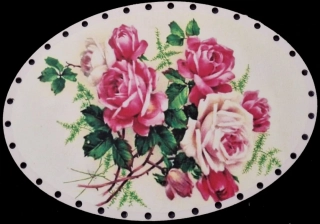 3D elipsa 33x25cm UV tlač - č.25