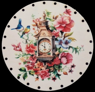 3D vintage 30cm UV tlač - č.77