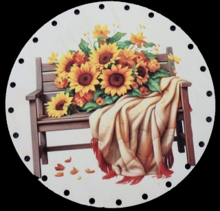 3D vintage 26cm UV tlač - č.83