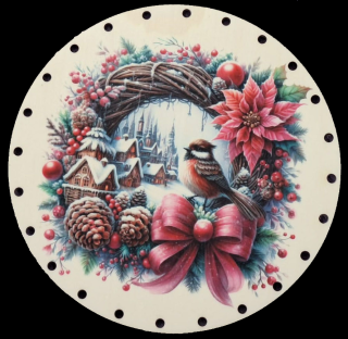 3D vintage 12cm UV tlač - č.84