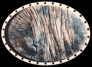 3D elipsa 41x29cm UV tlač - č.33